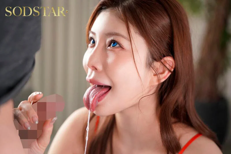 START-596 神木麗が青いカラーコンタクトをつけた状態でのフェラチオシーン